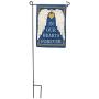 Evergreen Garden Flag Stand (42'' Height x 0.5'' Width x 18'' Length)