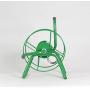 Yard Butler Handy Reel Easy Winding Heavy Duty Metal Garden 75’ Water Hose Reel Low Profile Portable Ground Or Wall Mount– IHR-1GRN Green