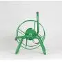 Yard Butler Handy Reel Easy Winding Heavy Duty Metal Garden 75’ Water Hose Reel Low Profile Portable Ground Or Wall Mount– IHR-1GRN Green