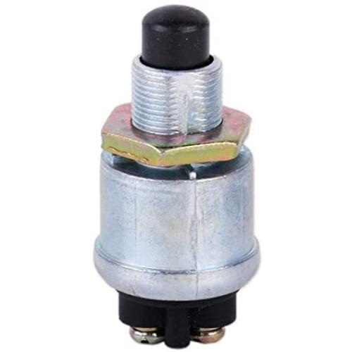 beler 60/40 Amps Metal Waterproof Momentary Ignition Starter Push Button Switch for Car