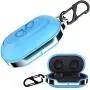 HALLEAST for Galaxy Buds+ Plus Cover, Galaxy Buds Carrying Case TPU Full Protective Skin with Keychain Compatible Samsung Galaxy Buds Wireless 2019 2020 Earbuds Accessories, Light Blue HALLEAST for Galaxy Buds+ Plus Cover, Galaxy Buds Carrying Case TPU Full Protective Skin with Keychain Compatible Samsung Galaxy Buds Wireless 2019 2020 Earbuds Accessories, Light Blue