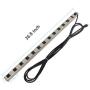 Power Strip Heavy Duty Metal 12 Outlets Power Socket with 15ft Long Cord and Circuit Breaker