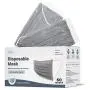 WeCare Disposable Face Mask Individually Wrapped - 50 Pack, Grey Masks 3 Ply