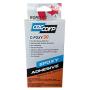 C-POXY 30 by CECCORP is a fast/mid setting 30 minutes epoxy adhesive/glue. Recommended for bonding metal, ceramics, stone, glass, concrete, wood, fiberglass and many plastics.