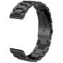 Huawei Watch 2 Classic - Titanium Grey Band, CBIN 22mm Solid Stainless Steel Metal Business Replacement Bracelet Strap for Huawei Watch 2 Classic Smartwatch - Titanium Grey (Metal Black)