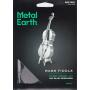 Fascinations Metal Earth Bass Fiddle 3D Metal Model Kit