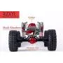 RZXYL Axial SCX10 II Axle Aluminum Alloy Universal Front Axle and Rear Axle for 1:10 Axial SCX10 ii RC Model Crawler Truck Car Upgrades Part(Black)