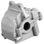 JVSISM 2Pcs Metal Wave Box Gear Box Upper and Lower Cover 144001-1254 for 1/14 WLtoys 144001 RC Car Spare Parts,Silver