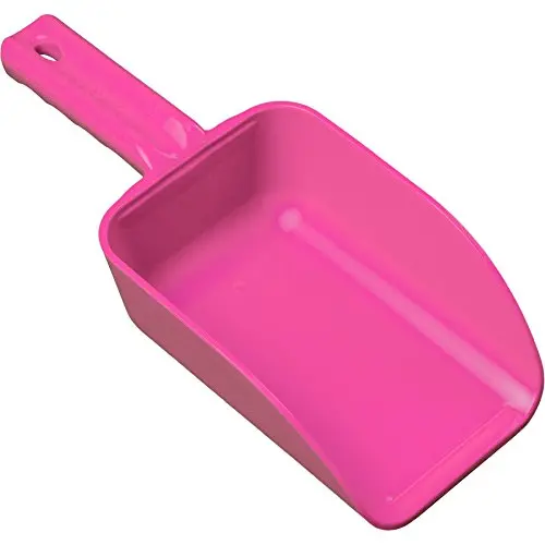 Remco 64001 Pink Polypropylene Injection Molded Color-Coded Bowl Hand Scoop, 32 oz, 1 Piece Remco 64001 Pink Polypropylene Injection Molded Color-Coded Bowl Hand Scoop, 32 oz, 1 Piece