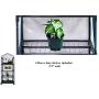 Gardman R687 4-Tier Mini Greenhouse, 27'' Long x 18'' Wide x 63'' High