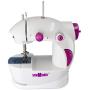 Sew Mighty, The Original Portable Sewing Machines – Perfect for Kids, Travel, Quick Repairs & Small Projects – Dual-Speed, Battery & AC Power, Foot Pedal Controller & More (Mighty Mini)