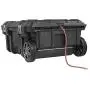 Husky 25 gal. Mobile Utility Work Cart for Tool Storage, Black