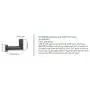 90 Degree Wall Mount Bracket with Tenon. Mounting Accessory. Steel Mount. Lighting Accessory. 90 Degree Wall Mount Bracket with Tenon. Mounting Accessory. Steel Mount. Lighting Accessory.