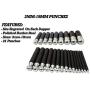 Dapping Block Punch Puncher Round Circle Metal Forming Steel (26 Piece)