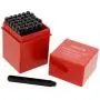 ABN Metal Small 1/8in Stamping 36-Piece Tool Kit – Alphabet, Numbers, Symbols Steel Embossing & Engraving Stamp Set ABN Metal Small 1/8in Stamping 36-Piece Tool Kit – Alphabet, Numbers, Symbols Steel Embossing & Engraving Stamp Set