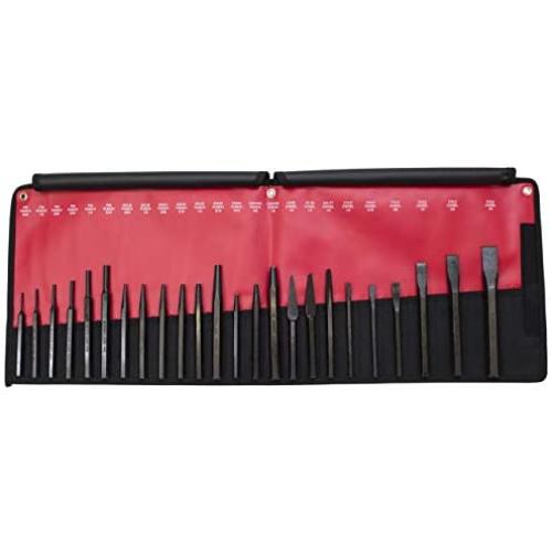 Mayhew Pro 61050 Punch and Chisel Kit, 24-Piece