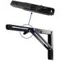 Folding Shelf Brackets, Heavy Duty Metal Triangle Shelf Bracket, DIY Wall Mounted Shelf Bracket, Max Load: 150lb, for Table Work Bench Space Saving (14 Inch x 2 Pack, Black) Folding Shelf Brackets, Heavy Duty Metal Triangle Shelf Bracket, DIY Wall Mounted Shelf Bracket, Max Load: 150lb, for Table Work Bench Space Saving (14 Inch x 2 Pack, Black)