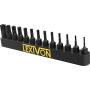 LEXIVON Tamper Proof Torx Bit Set, Premium S2 Alloy Steel | 13-Piece Security Star Bits, T4 - T40 | Precision CNC Machined (LX-301)