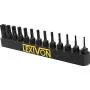 LEXIVON Tamper Proof Torx Bit Set, Premium S2 Alloy Steel | 13-Piece Security Star Bits, T4 - T40 | Precision CNC Machined (LX-301)