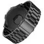 BaiHui Compatible with Galaxy Watch Bands 46mm/Gear S3 Bands Classic/Frontier Metal Link Band - Black