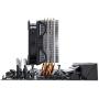 Cooler Master Hyper 212 EVO V2 CPU Cooling System - Better Performance, Upgraded Features - Offset Heat Sink, 4 Direct Contact Heat Pipes, 120mm SickleFlow V2 Fan - Redesigned Universal Socket