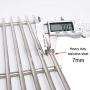 Votenli S5491A (2-Pack) Stainless Steel Cooking Grid Grates Replacement for Viking VGBQ 30'' T Series, Viking VGBQ 41'' T Series, Viking VGBQ 53'' T Series,VGBQ300T,VGBQ0302T, VGBQ3002RT, VGBQ4103RT