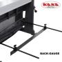 KAKA Industrial 3-In-1/30, 30-Inch Sheet Metal Brake, High Efficiency, 20 Gauges Shear Brake Roll Combination, Versatility, Solid Construction, Sheet Metal Brakes, Shears and Slip Roll Machine