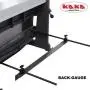 KAKA Industrial 3-In-1/30, 30-Inch Sheet Metal Brake, High Efficiency, 20 Gauges Shear Brake Roll Combination, Versatility, Solid Construction, Sheet Metal Brakes, Shears and Slip Roll Machine