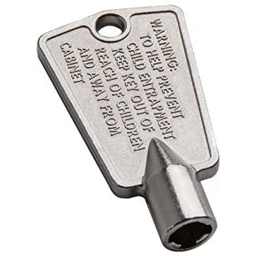 216702900 Freezer Door Key for Frigidaire Kenmore AP4071414 PS2061565 AP2113733 AP4301346 PS1991481 06599905 08037402 12849(Metal) 216702900 Freezer Door Key for Frigidaire Kenmore AP4071414 PS2061565 AP2113733 AP4301346 PS1991481 06599905 08037402 12849(Metal)