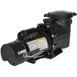 XtremepowerUS 75039-2 2Hp Dual Speed 230V Swimming Spa Ground Pool Pump, Black