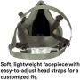 3M Half Facepiece Reusable Respirator 6200, Gases, Vapors, Dust, Paint, Cleaning, Grinding, Sawing, Sanding, Welding, Medium
