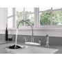Peerless Tunbridge 2-Handle Kitchen Sink Faucet with Side Sprayer, Chrome P299578LF