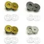 20 Sets Magnetic Button Clasp Snaps Magnetic Wallet Clasps Purse Snap Mixed in Two Colors 20 Sets Magnetic Button Clasp Snaps Magnetic Wallet Clasps Purse Snap Mixed in Two Colors