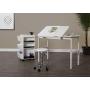 STUDIO DESIGNS Graphix II Workstation - 24in x 36in White/Gray