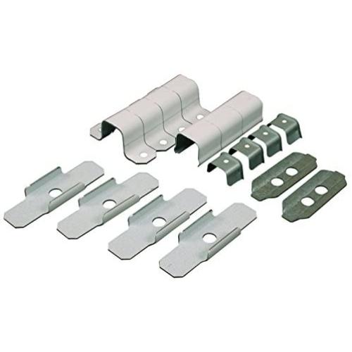 Wiremold Metal Raceway, Extending Power, On-Wall, Accessory Pack, White, BWH9-10-11