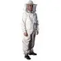 Forest Beekeeping Supply - Premium Cotton Beekeeping Suit With Round Veil | Suitable For Beginner and Commercial Beekeepers | Includes Metal Brass Zippers | Thumb Straps | Hive Tool Pockets - Medium Forest Beekeeping Supply - Premium Cotton Beekeeping Suit With Round Veil | Suitable For Beginner and Commercial Beekeepers | Includes Metal Brass Zippers | Thumb Straps | Hive Tool Pockets - Medium