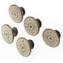 20 Sets 17mm Replacement Jeans Buttons Pants Metal Button Snap Denim Buttons Replacement Kit Suspender No Sew Buttons with Rivets