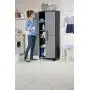 Keter Storage Cabinet with Doors and Shelves - Perfect for Garage and Basement Organization, Grey
