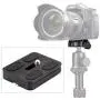 Neewer Black Metal PU-50 Universal Quick Release Plate Fits Arca-Swiss Standard for Tripod Ballhead (PU50 III)