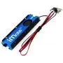 JEYI NVME NGFF M.2 SSD Heatsink Aluminum Alloy Sheet Thermal Conductivity Silicon Wafer Cooling Fan (Blue)