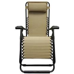 Caravan Sports Infinity Zero Gravity Chair, Beige