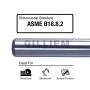 1/2'' x 3'' GILLIEM Dowel Pins for Precision Alignment, Heat Treated Alloy Steel for Extra Hardness, 130,000-PSI Shear Strength, Pack of 4
