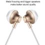 Wired in-Ear Earphones, 3.5mm Metal Housing Earbuds Headphones Best Bass Stereo Headset Compatible with iPhone 6s 6 5s Se 5 5c 4s Plus