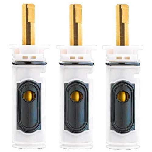 3 PACK Essential Values 1222 Replacement Shower Cartridge for Moen – Aftermarket Replacement Compatible with One-Handle PosiTemp Faucets & Moen Tub Shower | Made from the Markets Finest Metals 3 PACK Essential Values 1222 Replacement Shower Cartridge for Moen – Aftermarket Replacement Compatible with One-Handle PosiTemp Faucets & Moen Tub Shower | Made from the Markets Finest Metals