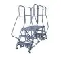 Cotterman 2 1/2'' rubber pad ladder feet , package of four (4) pads with four (4) bolts and four (4) washers fits TiltNRoll, Straddle Base TiltNRoll, TAP, Work Platforms, rolling metal ladders.