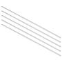 uxcell Stainless Steel Solid Round Rods Metal Lathe Bar Stock for DIY Craft 100mmx1.5mm 5pcs