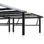 Classic Brands Hercules Black Heavy Duty Metal 14-Inch Platform Mattress Foundation Bed Frame - Queen