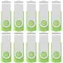 Enfain 256MB USB Flash Drive, 10 Pack, Green Enfain 256MB USB Flash Drive, 10 Pack, Green
