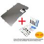 Screen Back Metal Plate for iPhone 7Plus, LCD Shield Plate Cover Part with Sticker for iPhone 7Plus
