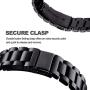 V-MORO Metal Strap Compatible with Gear S3 Frontier/Classic Band/Galaxy Watch 46mm Bands 22mm Solid Stainless Steel Business Bracelet for Samsung Gear S3 Smartwatch/Galaxy Watch 46mm R800 Space Gray